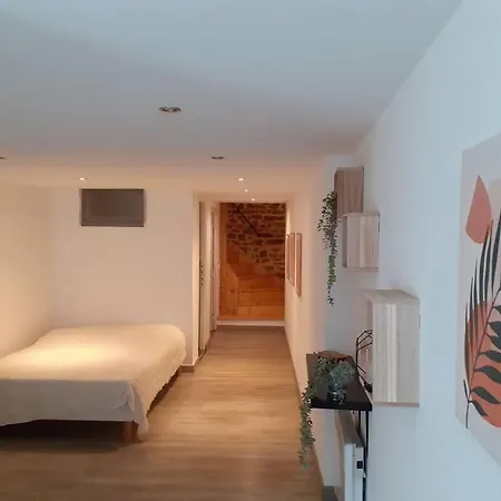 Ferienhaus Agreable Maison De Village Avec Piscine Saint-Hilaire-de-Brethmas